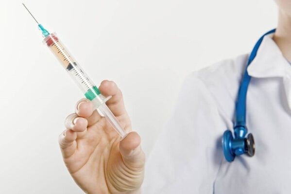 injekció a prosztatagyulladás kezelésére